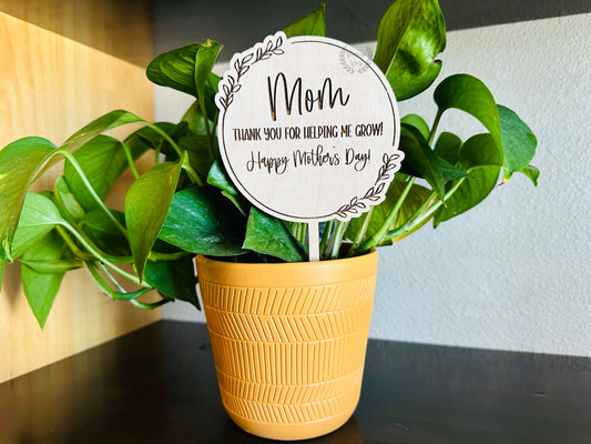 Custom Mother's Day Plant Stakes