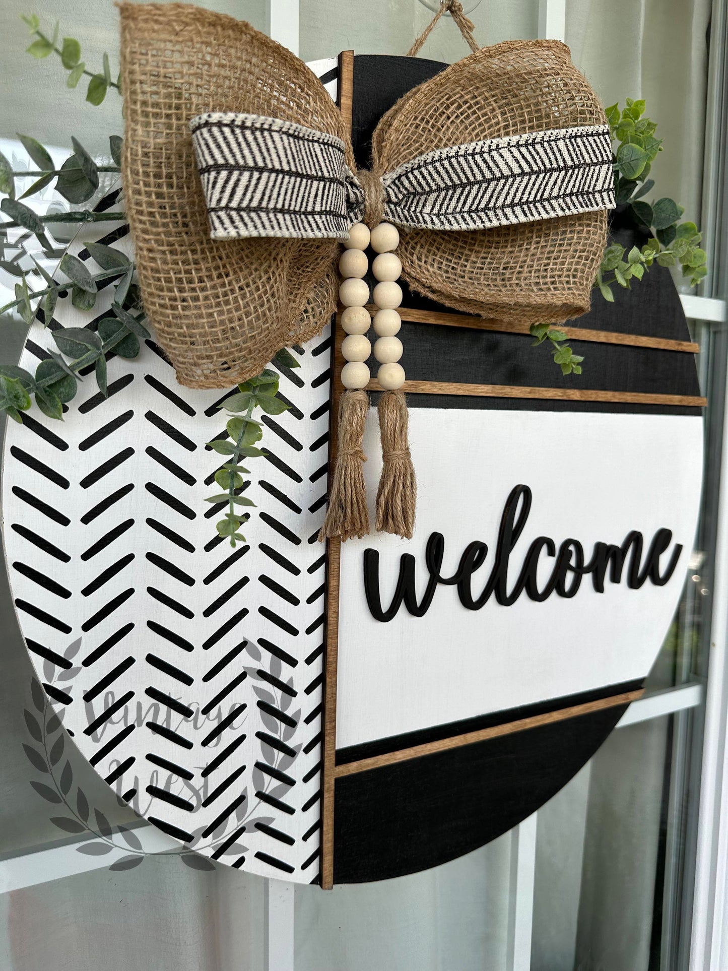 "Boho Welcome" Door Hanger