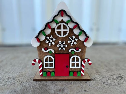 Gingerbread House - DIY Paint Kit