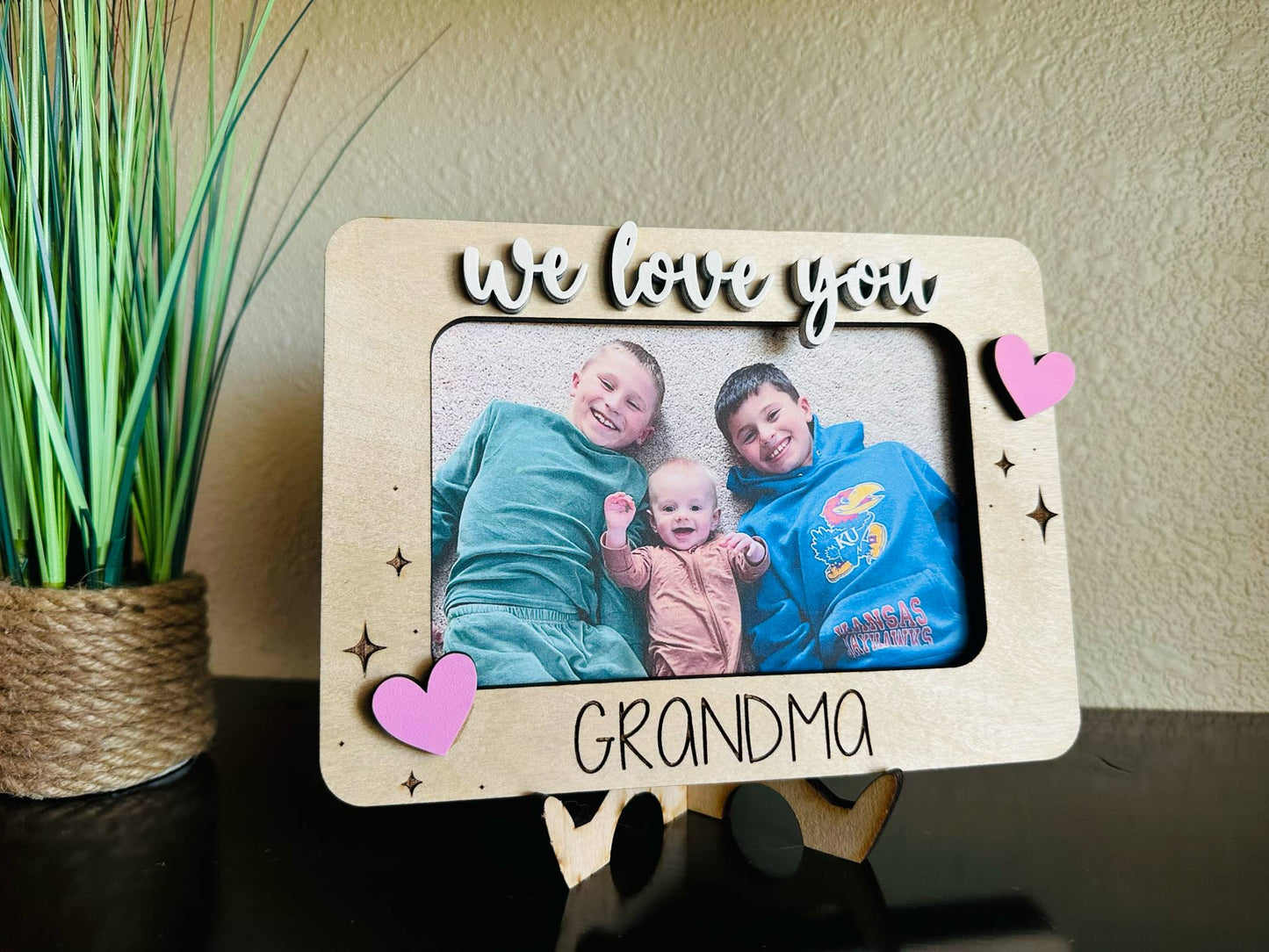 4x6 love you custom frame
