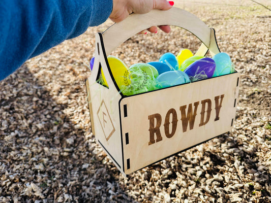 Custom Wooden Basket