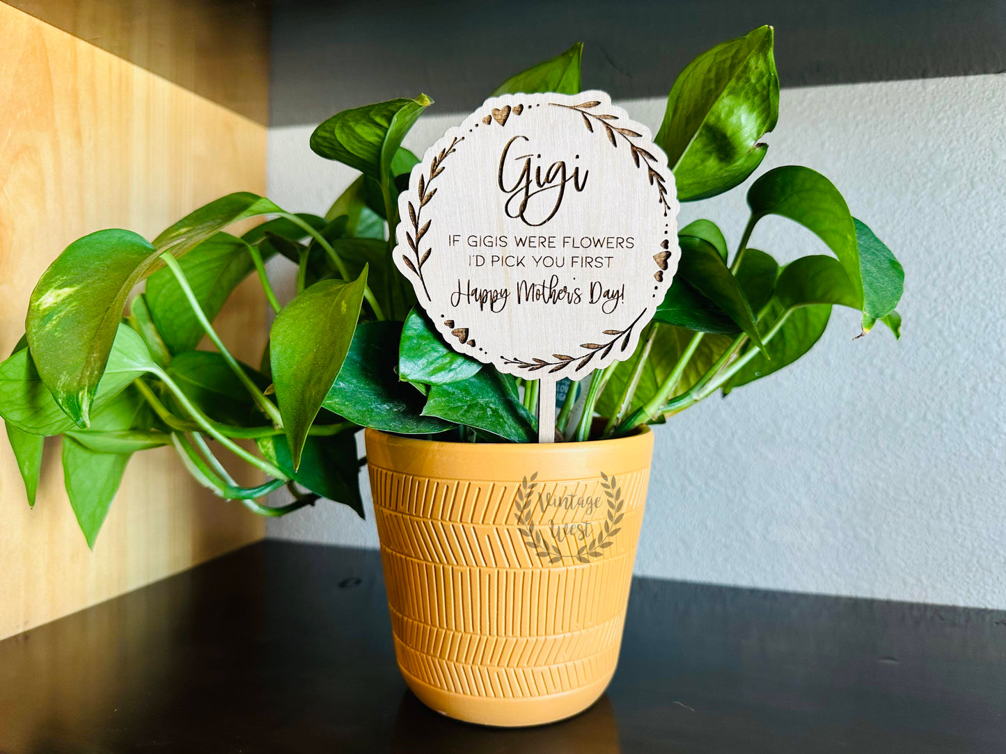 Custom Mother's Day Plant Stakes