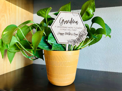 Custom Mother's Day Plant Stakes