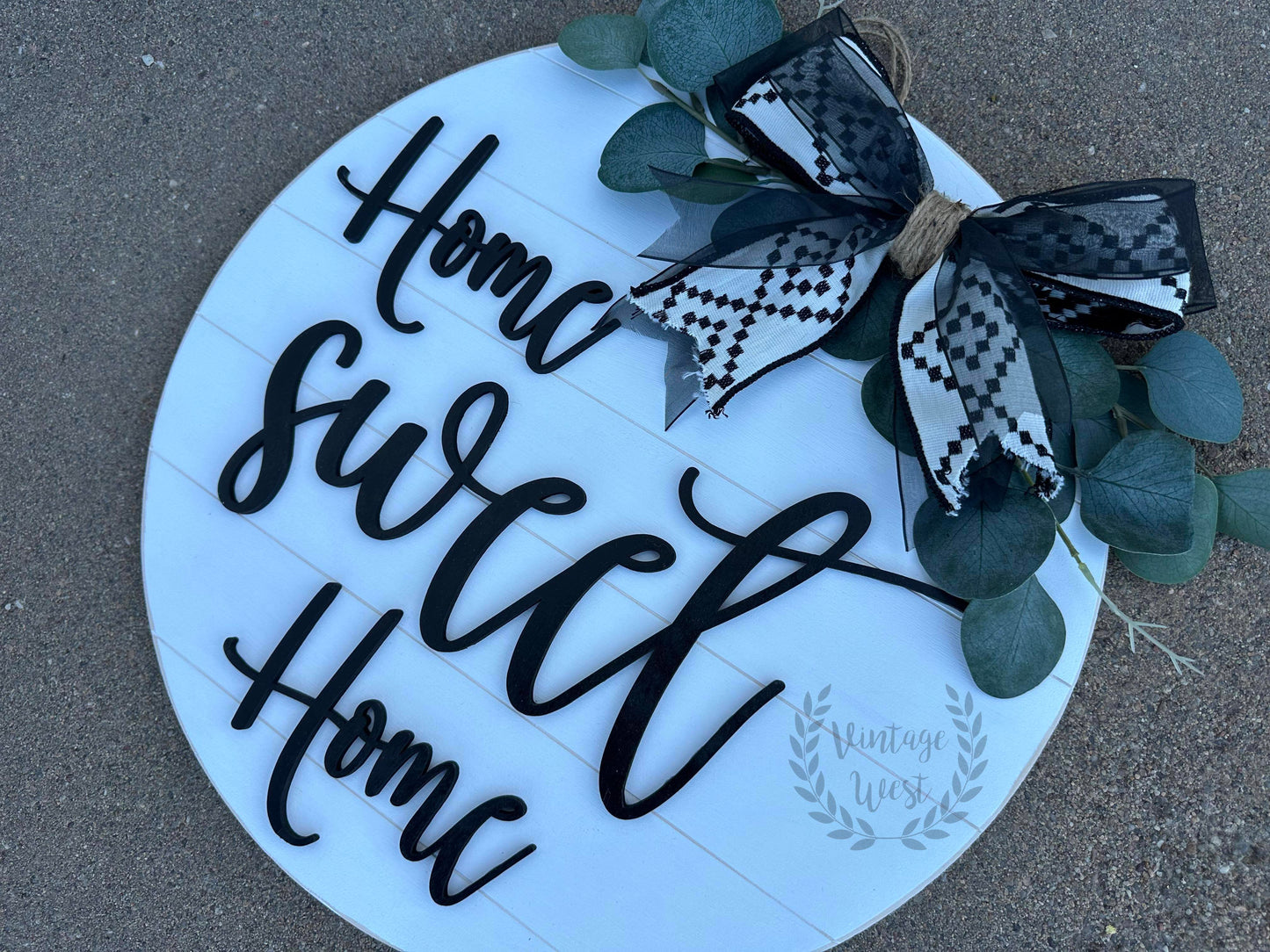 Home Sweet Home Shiplap Door Hanger