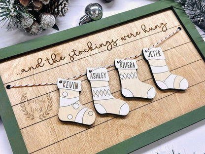 Custom Stockings Sign