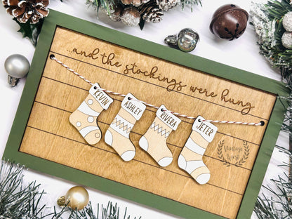 Custom Stockings Sign