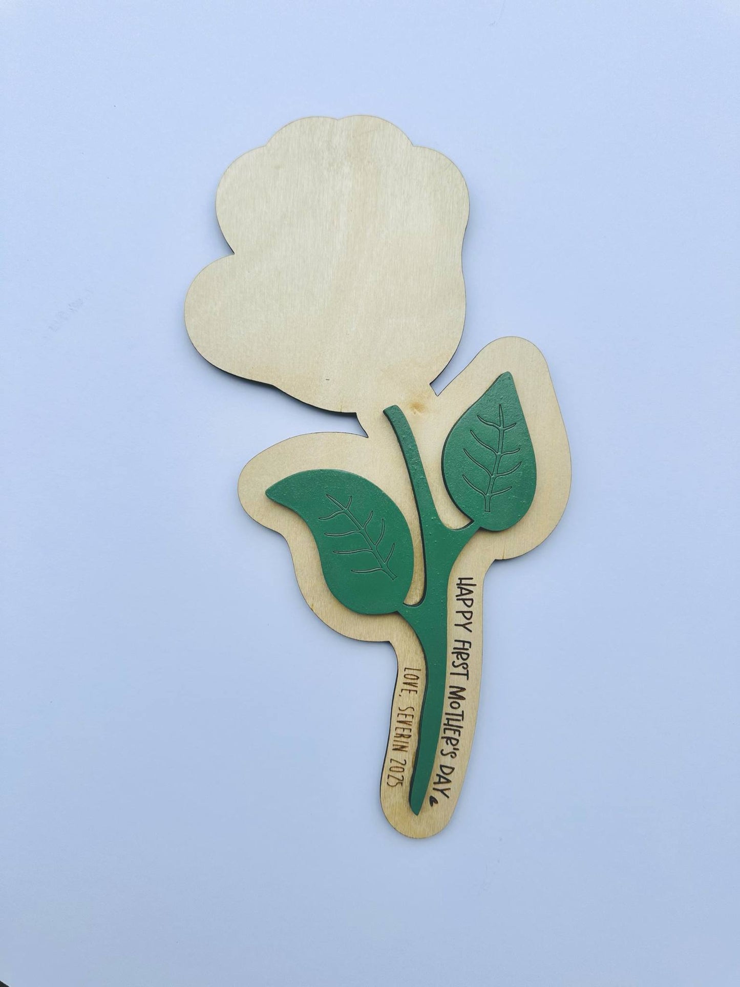 Hand-print Flower Keepsake