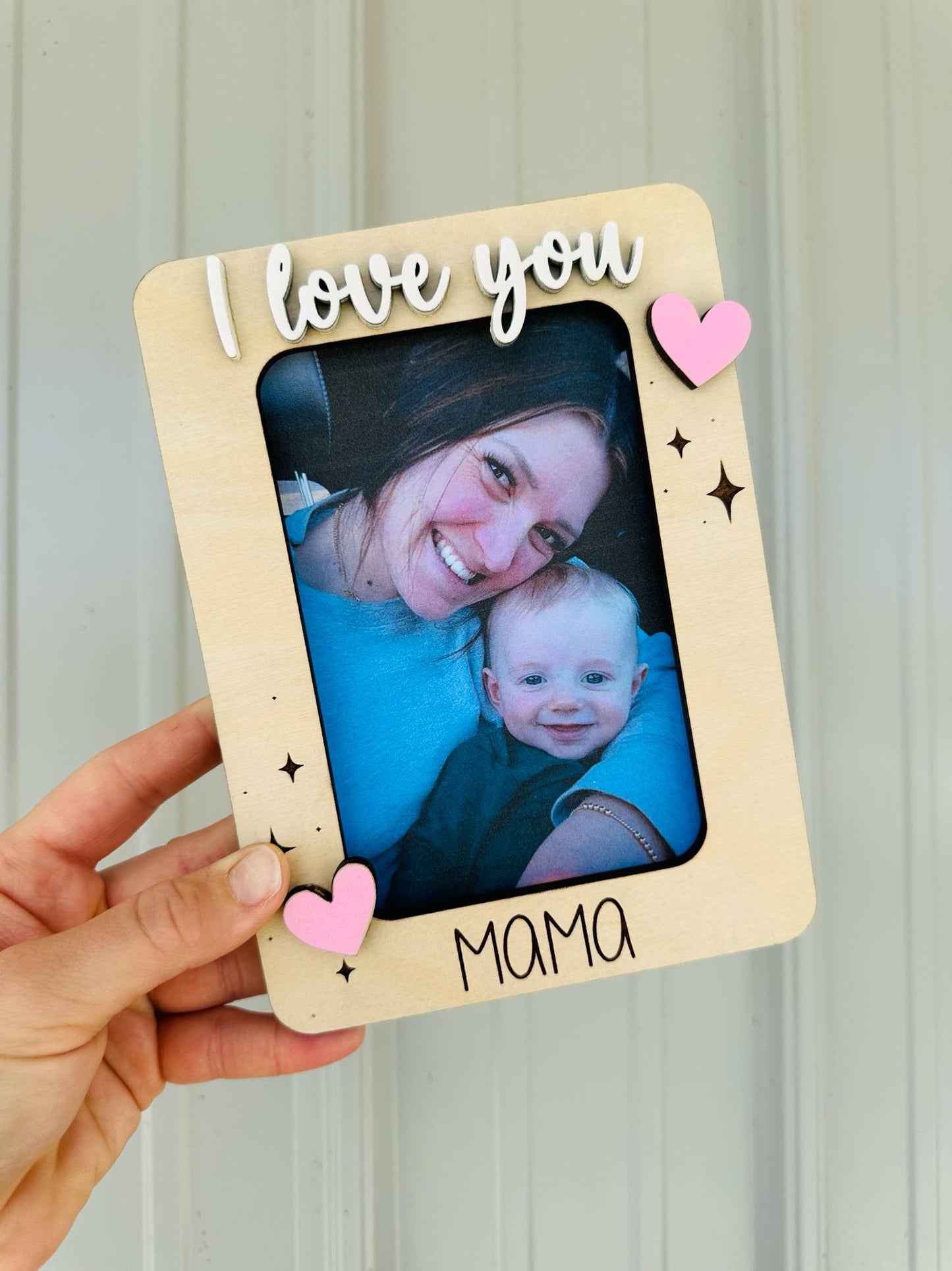 4x6 love you custom frame