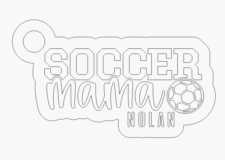 Sport Bag Tag - Mama