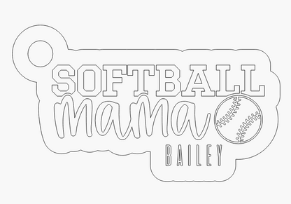 Sport Bag Tag - Mama