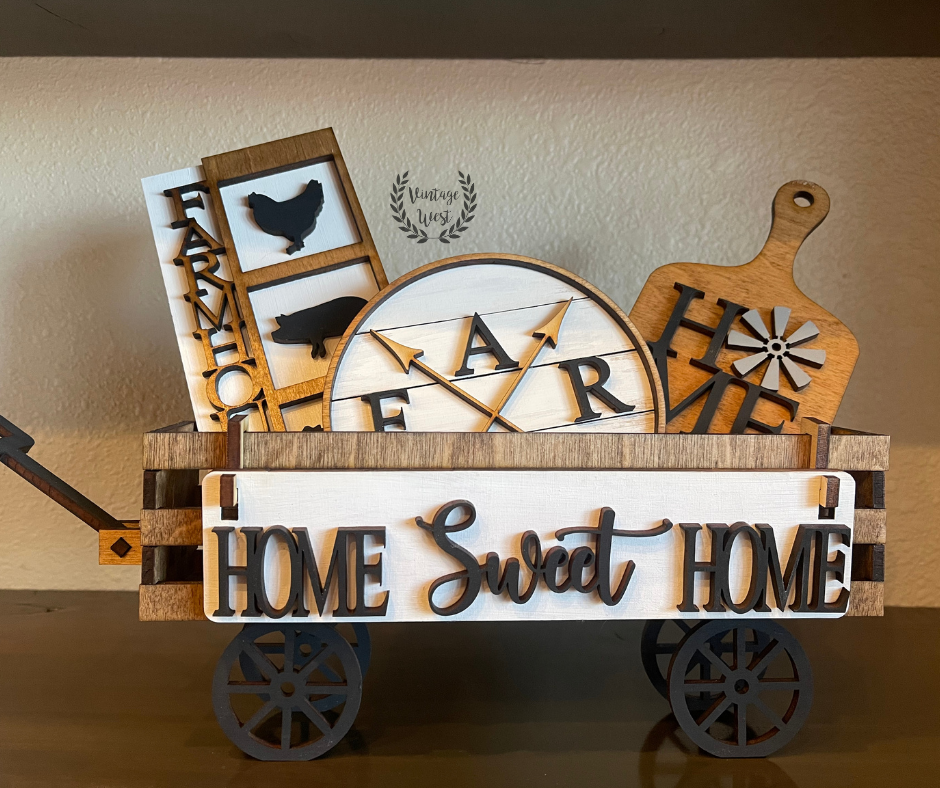 "Home Sweet Home Farmhouse" Insert/Bundle