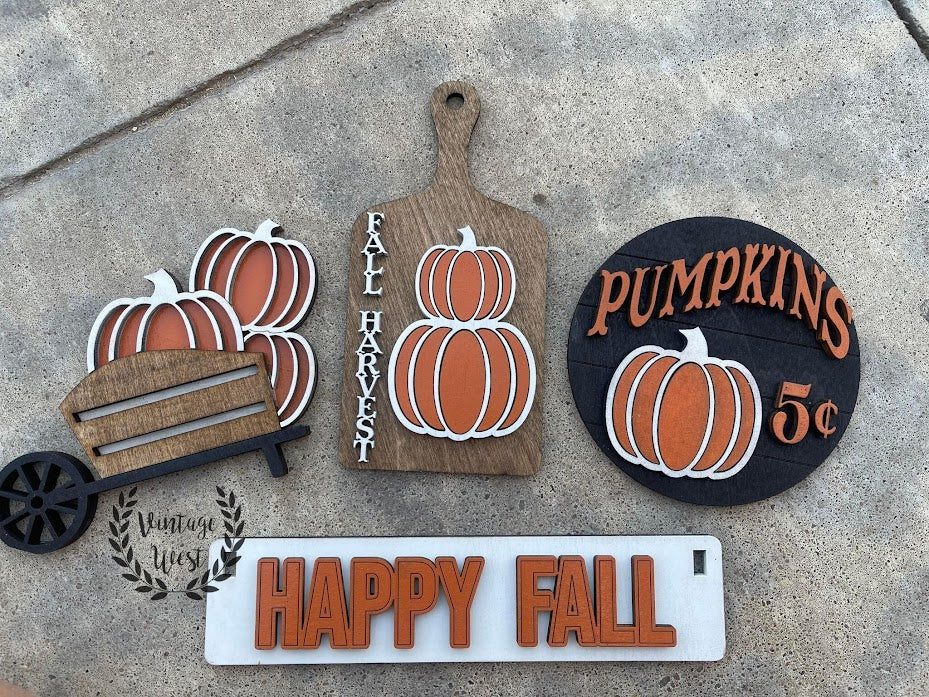 "Happy Fall" Insert/Bundle