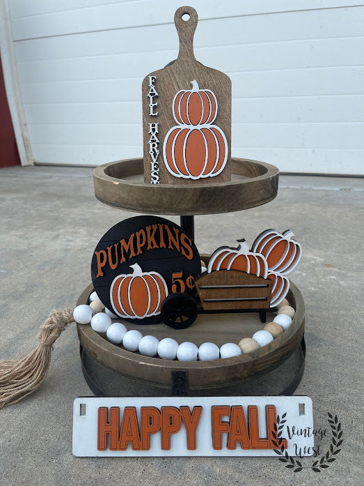 "Happy Fall" Insert/Bundle
