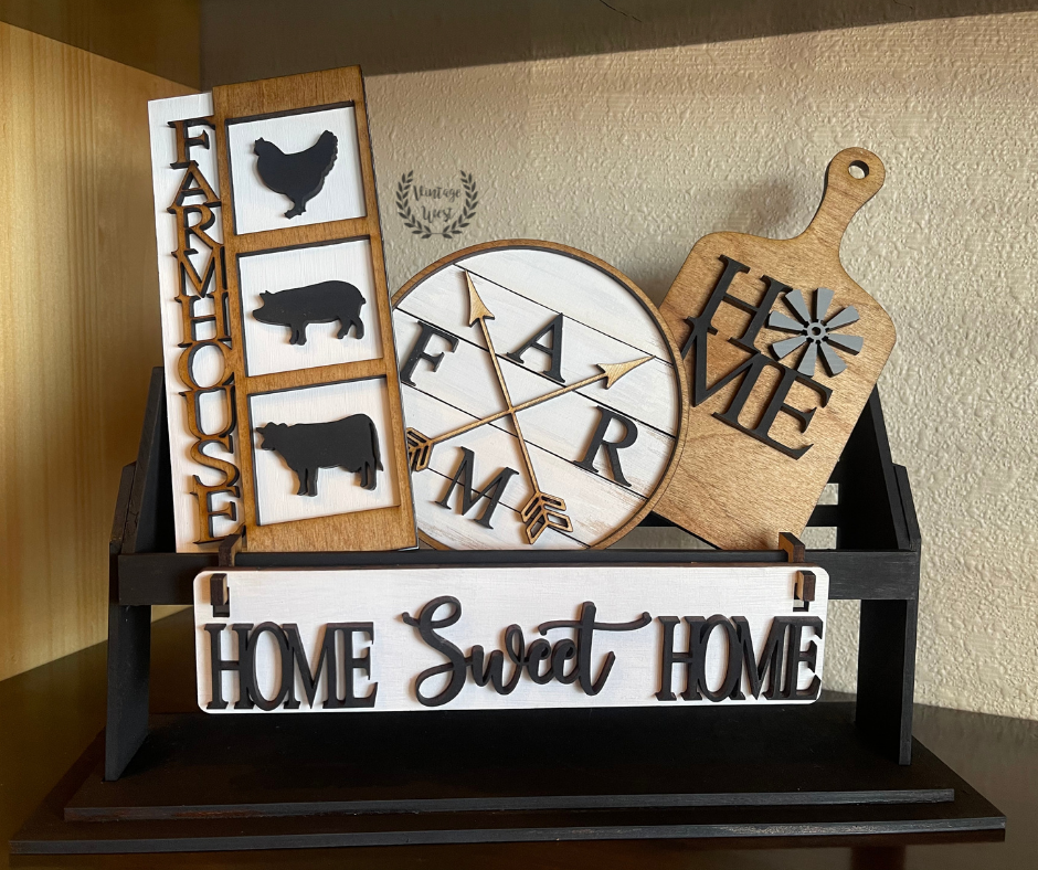 "Home Sweet Home Farmhouse" Insert/Bundle