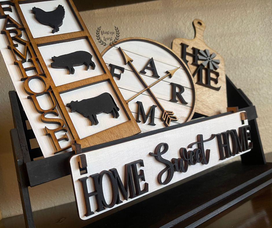 "Home Sweet Home Farmhouse" Insert/Bundle