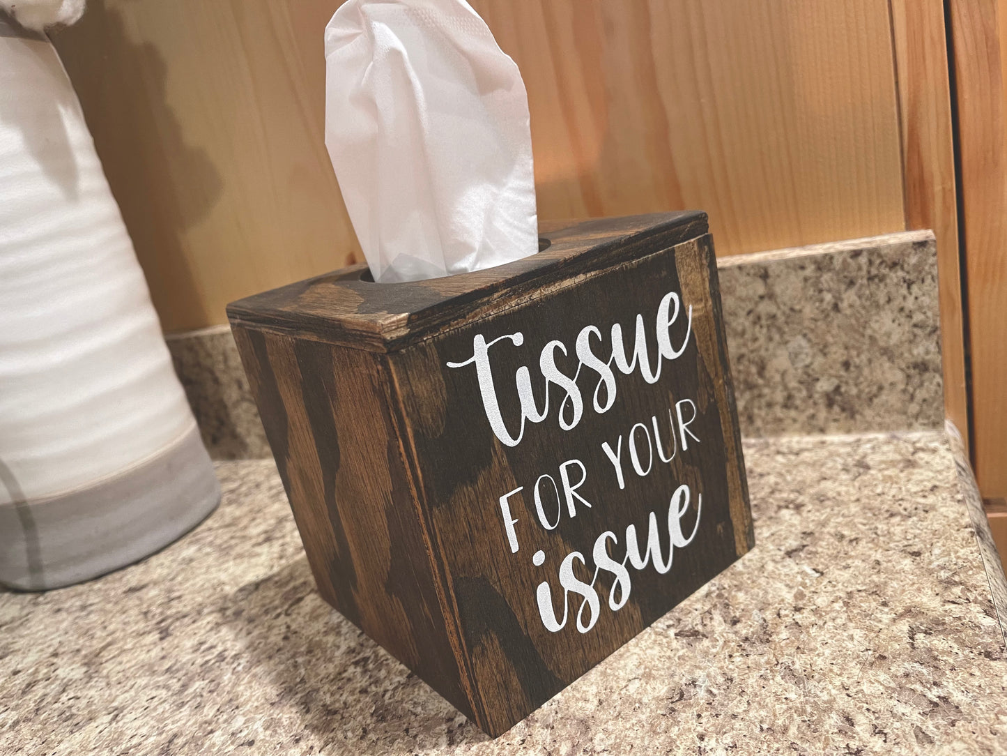 Custom tissue best sale box cover